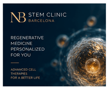 NB Stem Clinic Barcelona premium regenerative medicine visual