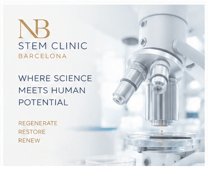 NB Stem Clinic Barcelona premium regenerative medicine visual